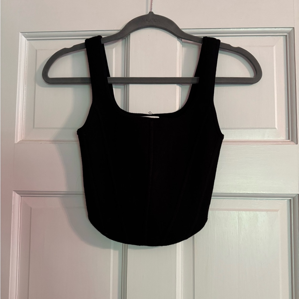 Wilfred Bustier Knit Sculpt Top